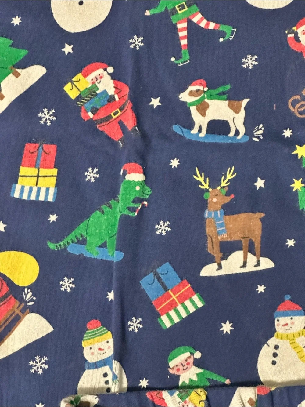 Mini Boden Christmas Pajama Sibling Set
